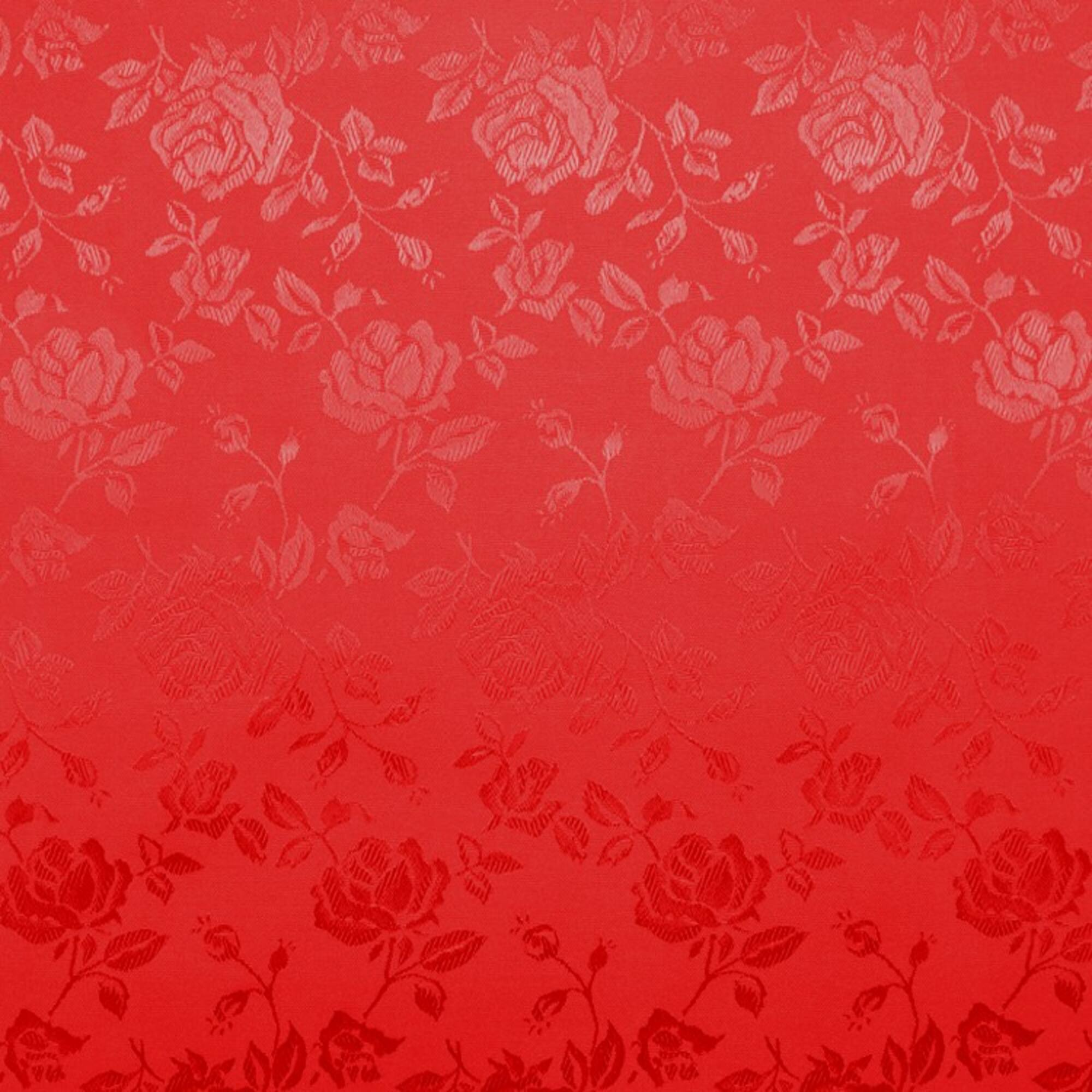 Red Jacquard Satin